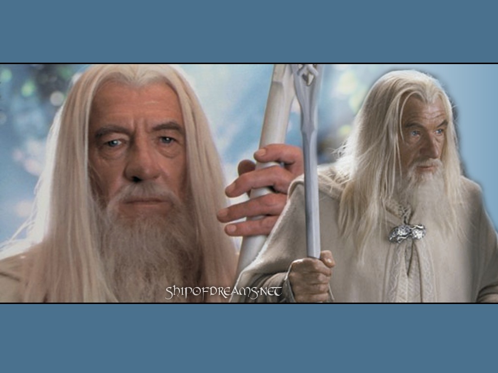 Download Gandalf The White Minas Tirith Lotr Wallpaper