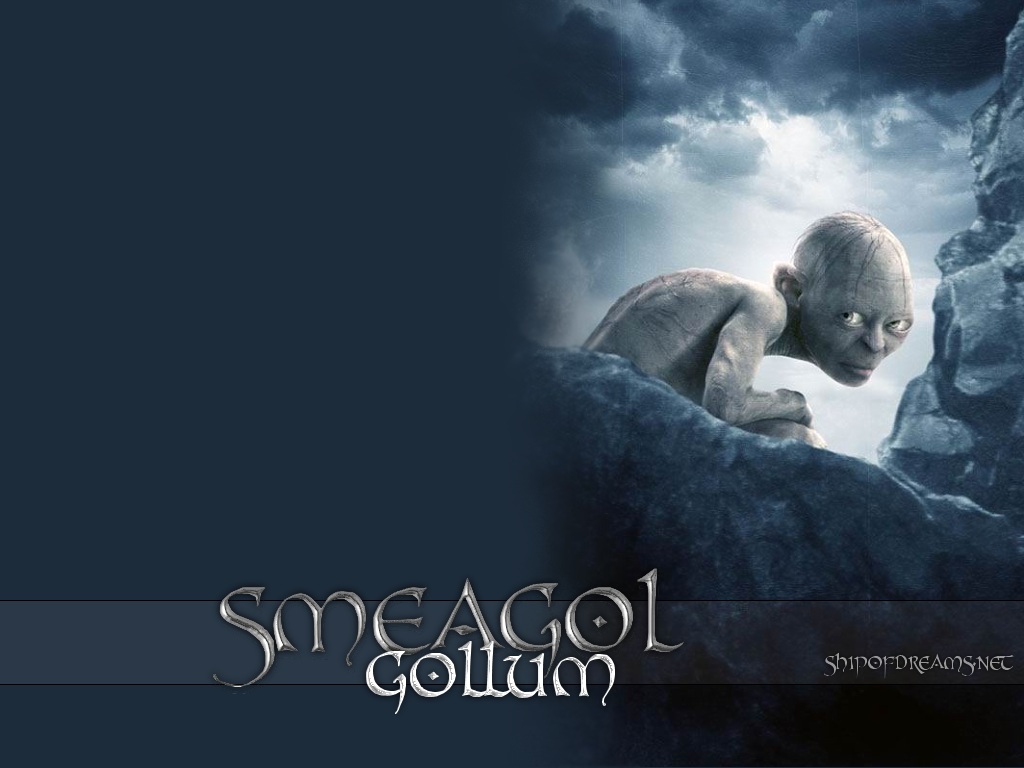 smeagol lord of the rings wallpaper