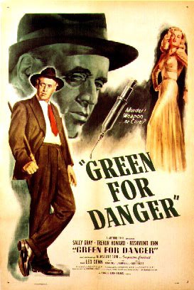 Green for Danger poster, donated by Mark Simpson