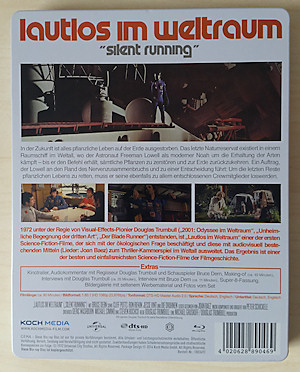 Silent Running BluRay steelbook